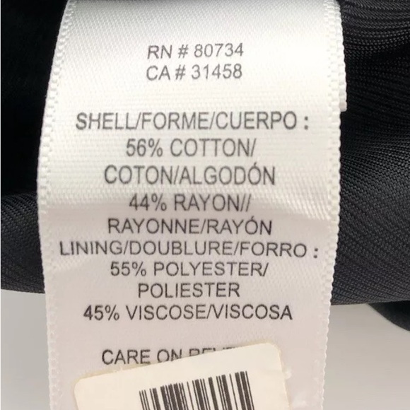 BCBGMaxAzria wide pleats black skirt! Size 12 - Picture 8 of 13